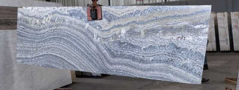 Azul Blue Granite Cutter Slab